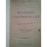 Gh. Sion - Suvenire contimporane (Editia: 1915)
