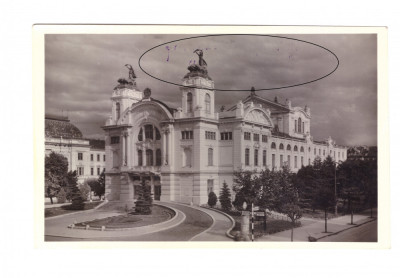 CP Cluj - Teatrul national, ocupatia maghiara, necirculata, stare buna foto