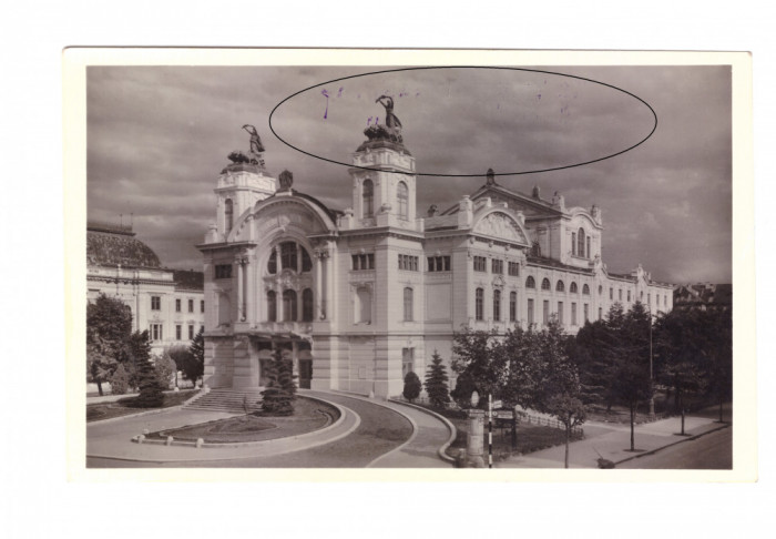 CP Cluj - Teatrul national, ocupatia maghiara, necirculata, stare buna