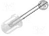 Dioda LED, 10mm, alb rece, 30000...35000mcd, 20mA, 2,9...3,6V, OPTOSUPPLY - OS4WMLA131A