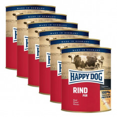 Happy Dog Pur - Rind/beef, 6 x 800g foto