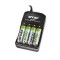 Incarcator Arcas ARC 2009 + 4 x R06/AA Arcas 2700mAh