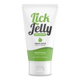 Lubrifianti cu arome - Lick Jelly Gel de Lins Gel pentru Sex Oral cu Aroma de Mere Verzi 50 ml Formula Comestibila Aroma Naturala, Intimateline