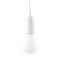 Lampă Suspendată Diego Alb Pvc 1 Bec Neregulat Modern De Interior