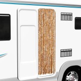 vidaXL Perdea pentru insecte, ocru și alb, 56 x 185 cm, chenille 325457