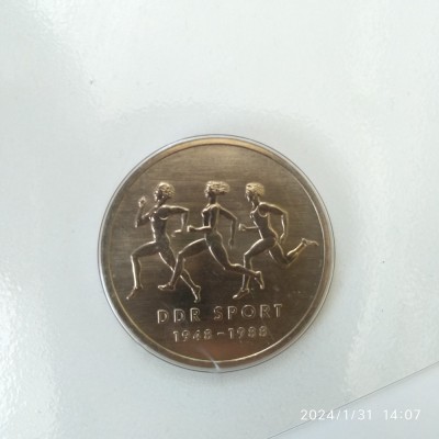 -Y- MONEDA RDG 10 MARK 1988 (NI ) UNC foto