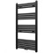 Radiator port-prosop incalzire centrala baie drept, negru, 600x1160 mm