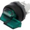Comutator Rotativ 22mm Verde IP66
