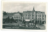 5107 - SATU-MARE, Market, Romania - old postcard - used - 1944