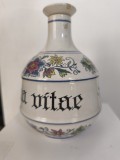 Recipient vintage din ceramica, pentru băuturi spirtoase