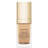 Dolce &amp; Gabbana, Velvetskin, Mat, Fond de ten lichid, 335, SPF 30, 30 ml