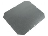 Placă de montare oțel zincat 320x265x1,5mm