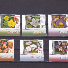 FLORA ROMANIEI,FLORILE FAUNEI,SERIE IN PERECHE,2012, Lp.1926,MNH ** ROMANIA.