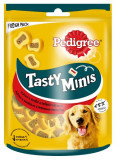 Pedigree Tasty Minis Felii de vită și păsări de curte 155 g