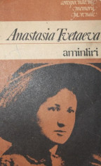 AMINTIRI - ANASTASIA TVETAEVA foto