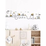Cumpara ieftin Sticker Perete Autocolant Traseu Masini - 32x144 cm - 53543