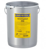 Vaselina RAVENOL KFZ-Fliessfett ZSA 1340107-005, 5 kg, pentru presiune extrema