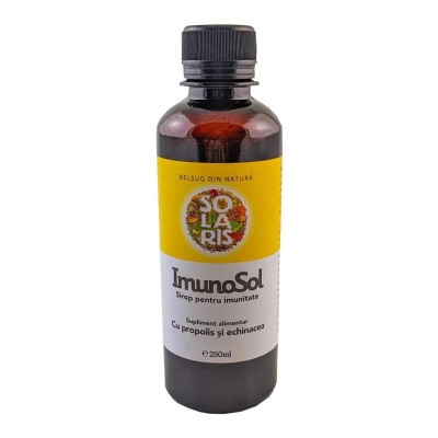 Sirop pentru Imunitate ImunoSol 250 mililitri Solaris foto