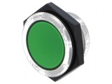 Lampă de control LED verde IP67 &Oslash;30mm