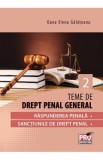 Teme de drept penal partea II - Oana Elena Galateanu