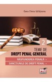 Teme de drept penal partea II - Oana Elena Galateanu