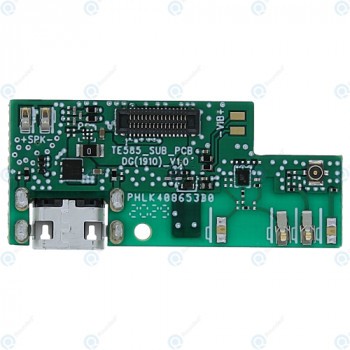 Placă de &amp;icirc;ncărcare USB Doogee X95 neagră foto