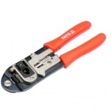 Cleste pentru sertizat Yato YT-2244, pentru mufe RJ11, RJ12, RJ45