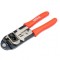 Cleste pentru sertizat Yato YT-2244, pentru mufe RJ11, RJ12, RJ45