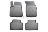 Covorase Cauciuc Tip Tavita Audi Q7 (4M) 5 Locuri SUV 2015- Aristar Negre Margine Inalta