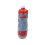 Sticla de apa Sport, Izoterma, 610 ml, Gri/Rosu, ATU-083077