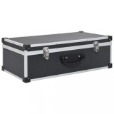 Cumpara ieftin Carcasa pentru 80 CD-uri, aluminiu, ABS, negru