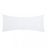 vidaXL Plasă de camuflaj cu geantă de depozitare, alb, 844x429 cm
