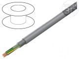 Cablu ecranat LiY-CY 7x0,75mm2 cu tresă de cupru cositorit PVC