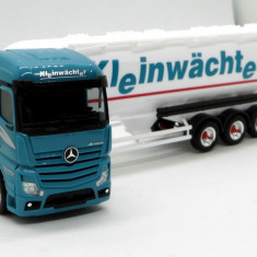 Herpa Mercedes Actros Gigaspace siloz lung Kleinewachter 1:87