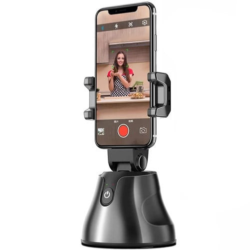 Suport selfie pentru telefon iUni S1, urmarire automata inteligenta si rotire la 360&deg;