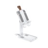 Suport Telescopic Birou Hoco Compatibil Cu Telefoane Si Tablete Cu Dimensiunea 4,7&quot;-14&quot;,alb, S28