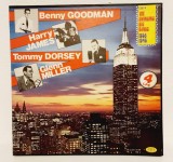 vinil Benny Goodman, Harry James, Tommy Dorsey &amp; Frank Sinatra, Glenn Miller