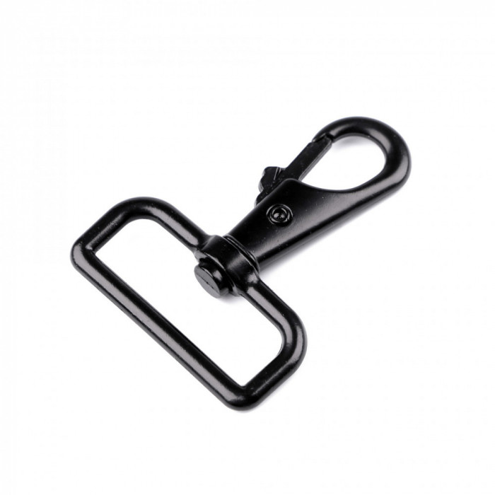 Carabina metalica rotativa pentru poseta, 40 mm Negru