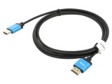 Cablu HDMI 2.0 Slim PVC 1.8m cu Mufe din Ambele Părți