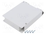 Carcasă MASZCZYK pentru şină DIN, 80mm x 17,7mm x 103mm, ABS gri