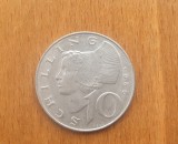 AUSTRIA 10 SCHILIINGI 1986