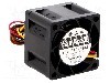 Ventilator 36x36x28mm, 7...13,2V DC, SANYO DENKI - 9GV3612P3G03