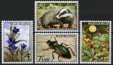 Belgia 1974 - Fauna-flora, animale, serie neuzata