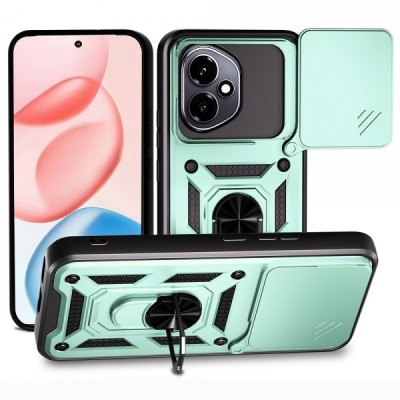 Husa pentru Honor 400, Techsuit, CamShield, Verde foto