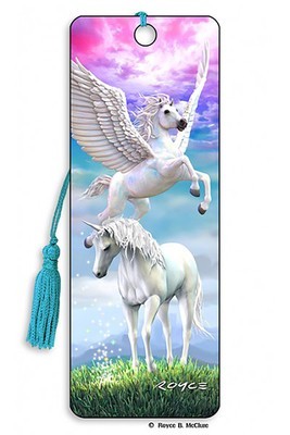 Royce 3D Bookmark - Pegasus &amp;amp;amp; Unicorn foto