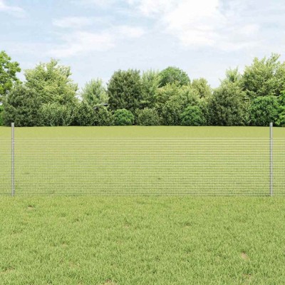 Set de Gard Set de 2 Oțel galvanizat 10 x 0.5 m Durabil foto