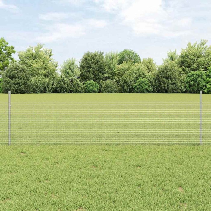 Set de Gard Set de 2 Oțel galvanizat 10 x 0.5 m Durabil