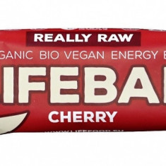 Baton cu cirese raw Lifebar Bio, 47g, Lifefood