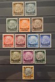 Guvernăm&acirc;ntul General (Polonia sub Ocupație Germană) 1939/1940 - Serie Completă "Hindenburg" Supratipar "Deutsche Post OSTEN" (Michel 1-13) MNH -Bn1