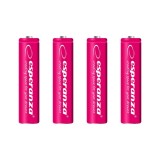 Baterii reincarcabile Ni-MH AAA 1000MAH x4, Esperanza EZA102R